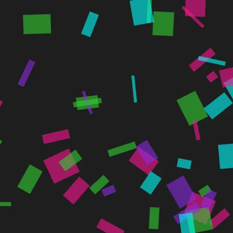 Neon Convergence: Formas neon que seguem o mouse